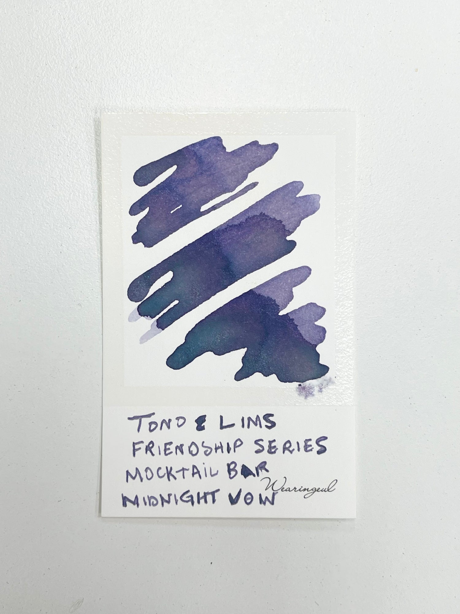 TONO & LIMS - Friendship Series Mocktail Bar Midnight Vow (she)