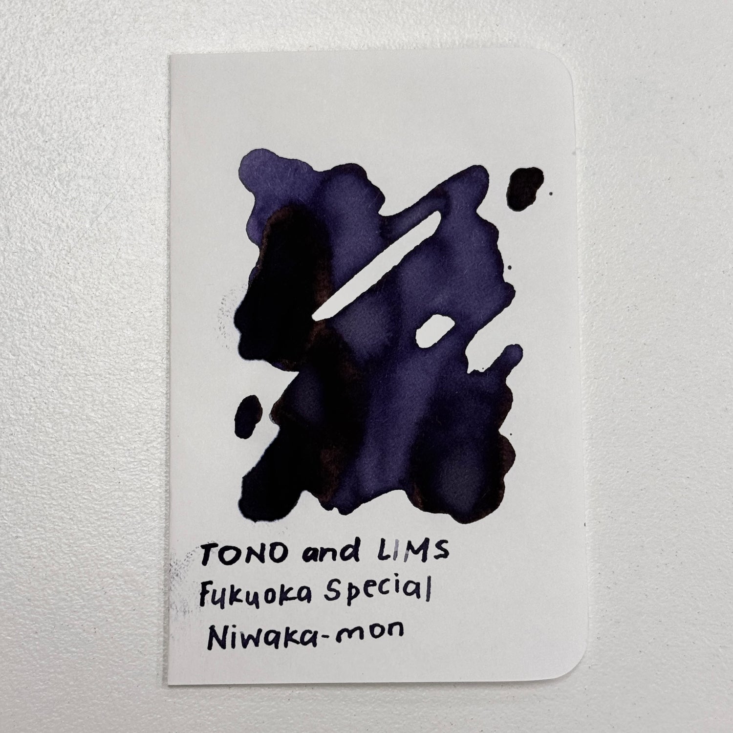 TONO & LIMS - Fukuoka Special Niwaka-mon Ink