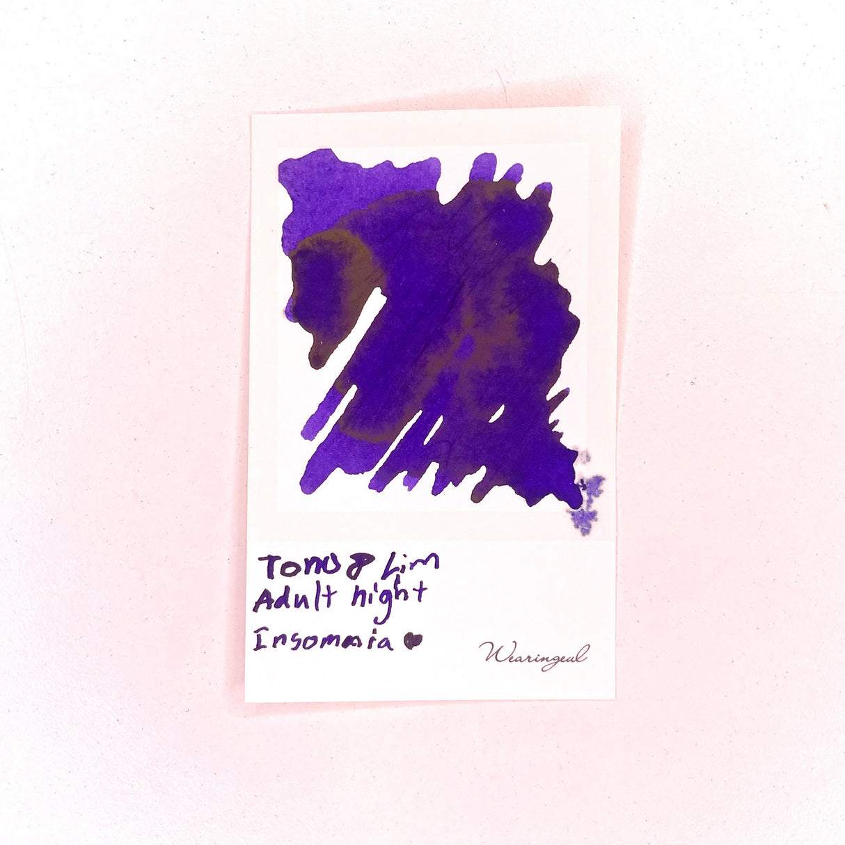 TONO & LIMS Adult Night Insomnia Ink - Scented