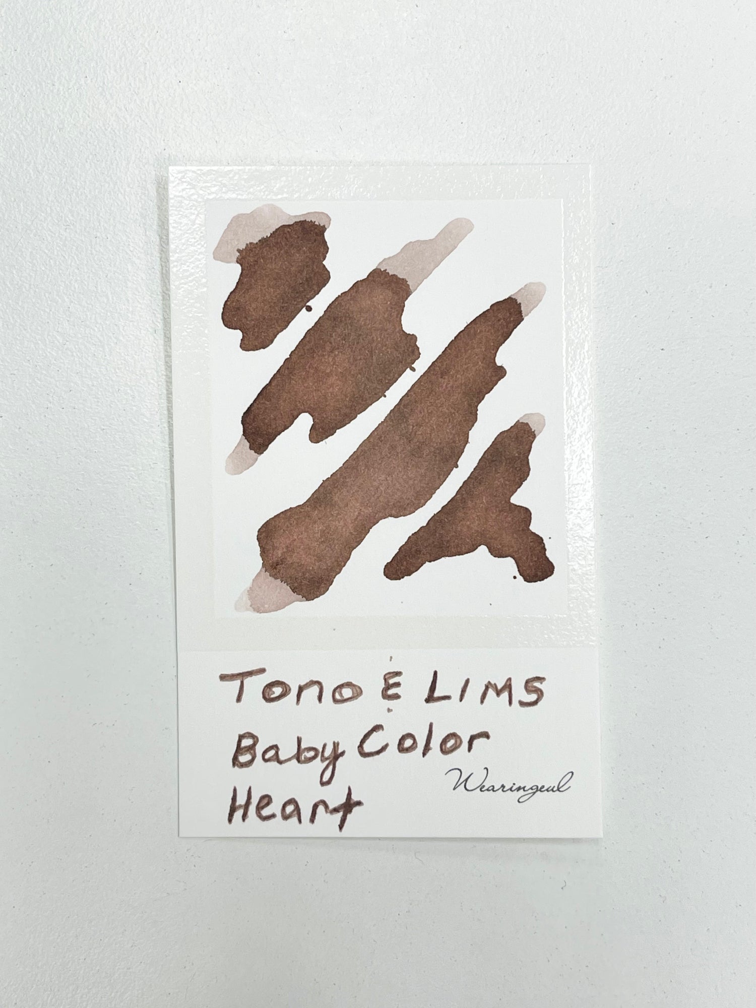 TONO & LIMS Baby Color Suit-Heart ♥ Ink
