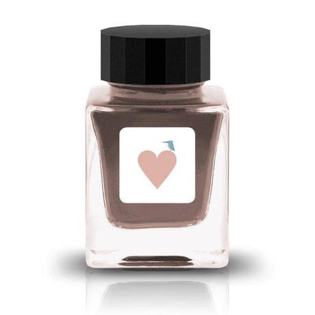 Suit-Heart ♥ Ink

The Baby Color Collection features pastel colors to add whimsy and softness to your writing. Many colors feature a "U" in the title to reemphasize the soft nature of the colors.

RGB: 180, 142, 128

Brown-red

30 ml