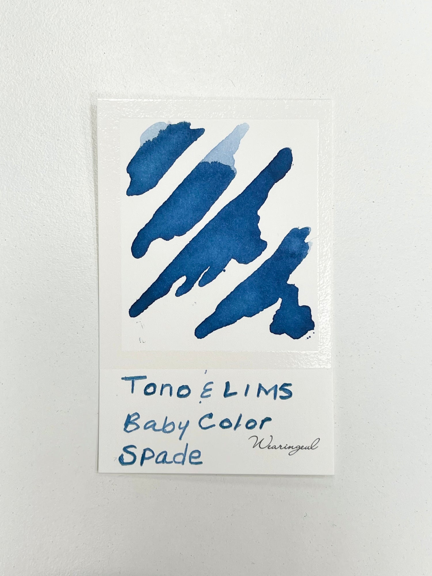 TONO & LIMS Baby Color Suit-Spade ♠ Ink