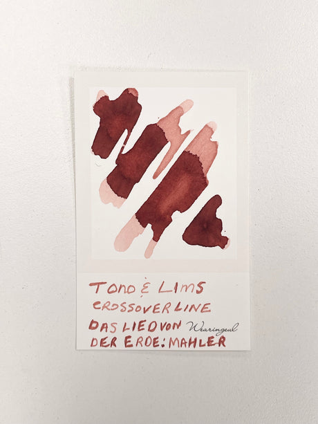 Ink swatch for TONO & LIMS Crossover Line Das Lied von der Erde: Mahler