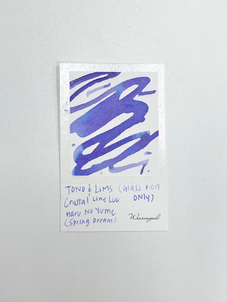 TONO & LIMS Crystal Line LUC Collection 春の夢 Haru no Yume Ink (Glass Pen Only)