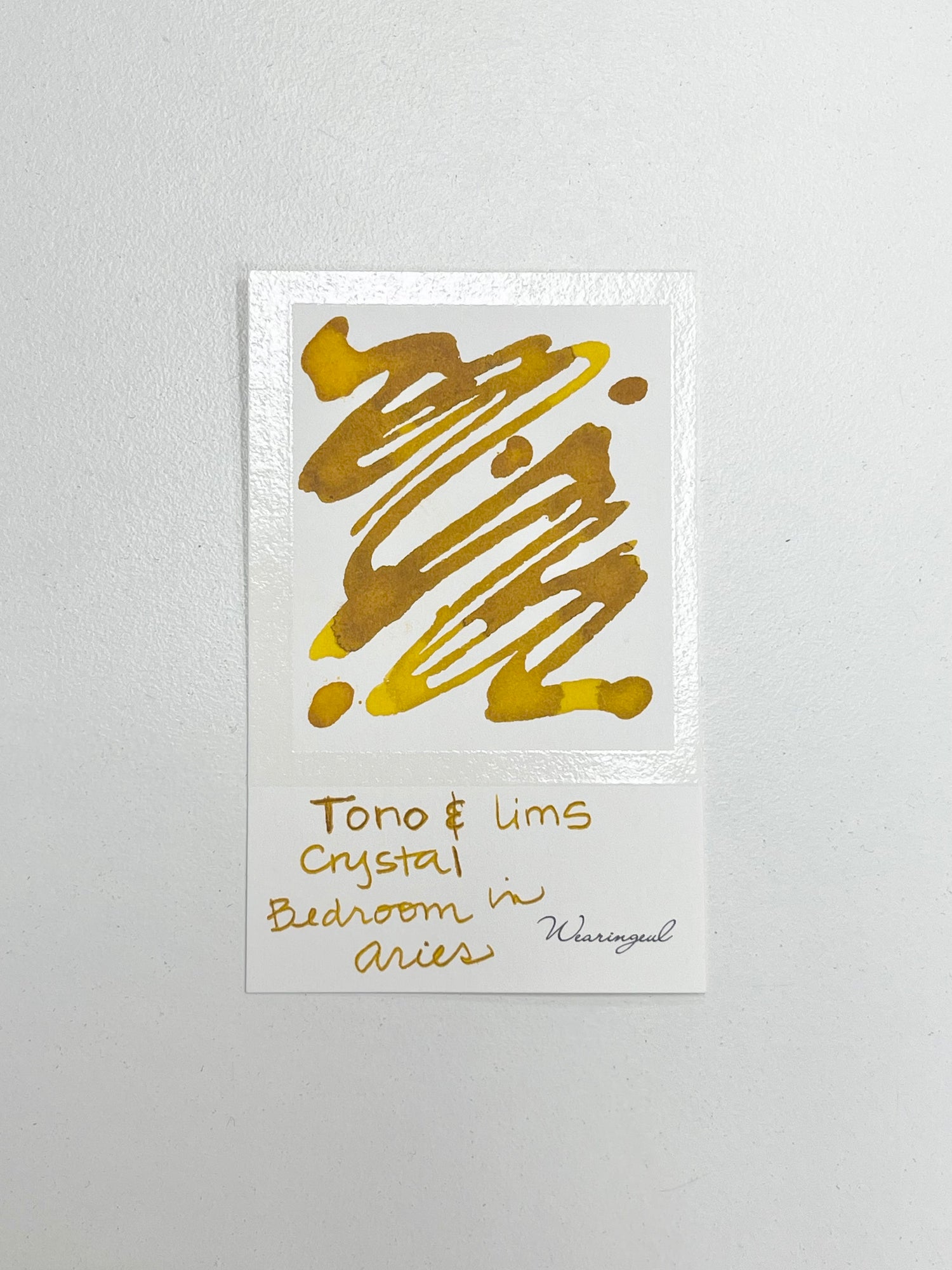 TONO & LIMS Crystal Line Respect Collection Bedroom in Arles Ink (Glass Pen Only)