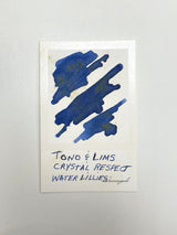 TONO & LIMS Crystal Line Respect Collection Water Lilies Ink (Glass Pen Only)