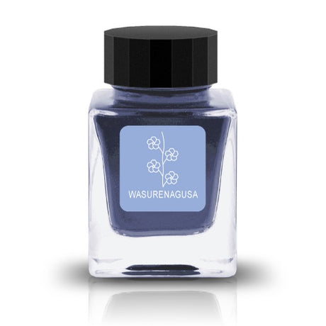 WASURENAGUSA Ink

The Flower Memories Collection is inspired by the beauty of flowers. Some of the inks include shimmer to represent falling petals.&nbsp;

RGB: 151, 173, 217
Blue
30ml