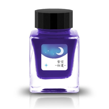 The Special Collaboration collection features inks from Tono &amp; Lims during the "A Space Walk 2025" event in New York City! These collaboration inks shine uniquely with playful elements such as shimmer paired with fluorescent colors. As this ink contains a generous amount of shimmer, it is strongly recommended to use with either a dip pen or glass pen only.

Collaboration with Hase Glass Works
30ml

Dye-based Ink
