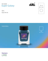 TONO & LIMS Ink- Special Collaboration - Super Galaxy (Glass Pen Only)
