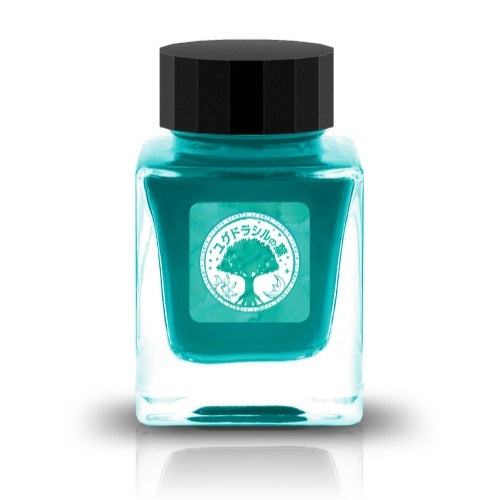 TONO &amp; LIMS Ink- Special Collaboration - Yggdrasil Leaf (ユグドラシルの葉) (Glass Pen Ink)

The Special Collaboration collection features inks from Tono &amp; Lims&nbsp;during the "A Space Walk 2025" event in New York City! These collaboration inks shine uniquely with playful elements such as shimmer paired with fluorescent colors. Studio Tessar drew inspiration from wizardry and alchemy that reflect the fantasy world, creating inks that are both fluorescent and color changing under a UV lamp.

Collaboration wi