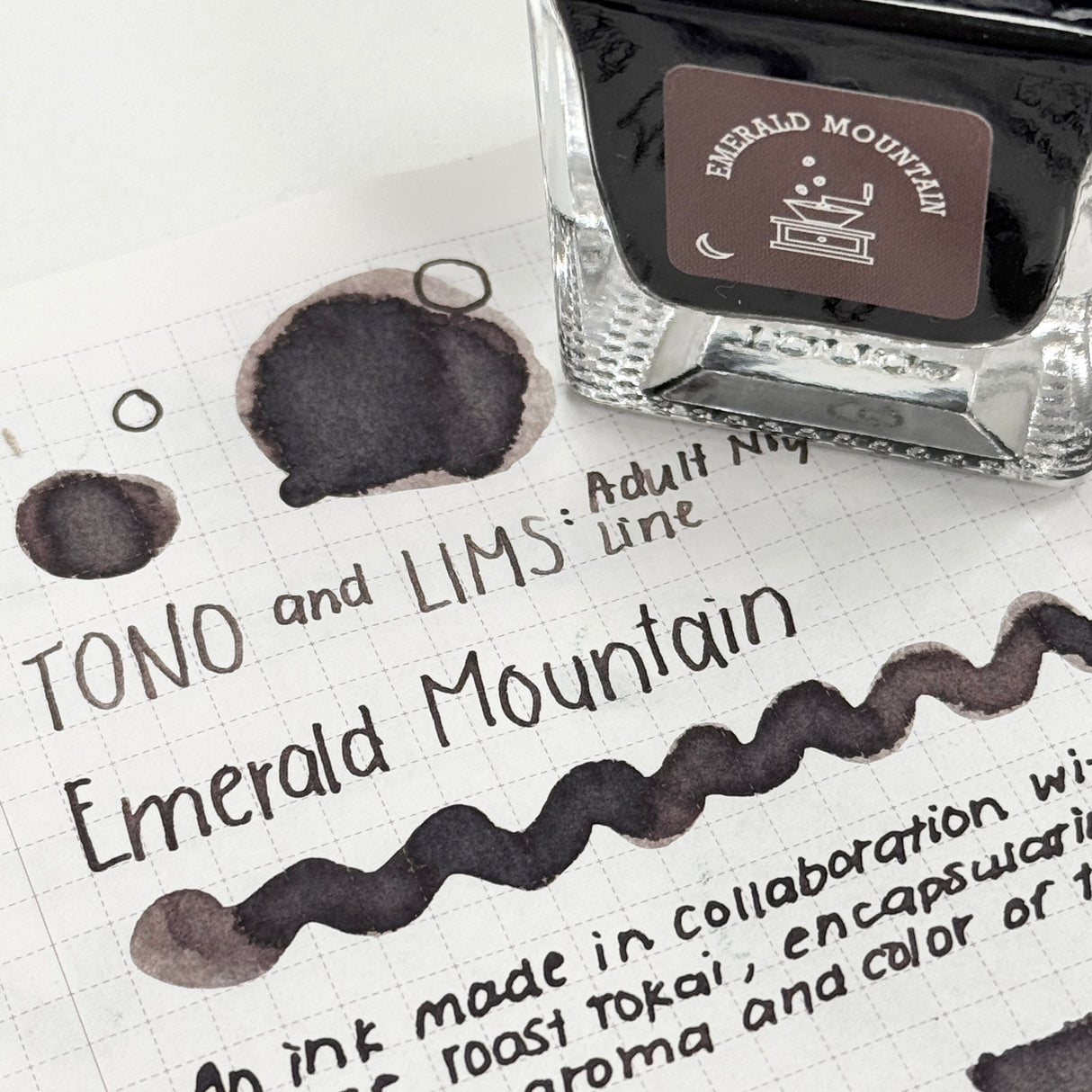 TONO & LIMS Ink - Adult Night - Emerald Mountain - Scented