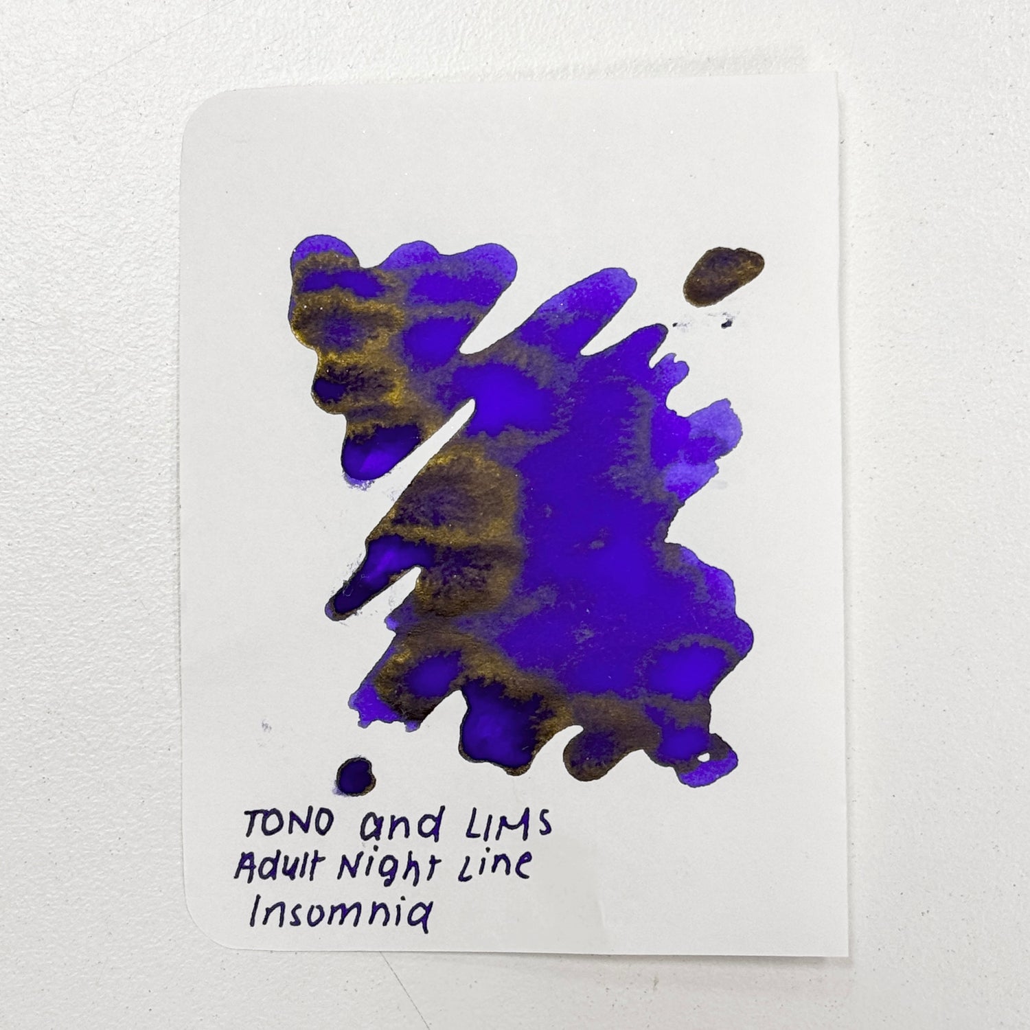 TONO & LIMS Ink - Adult Night - Insomnia - Scented