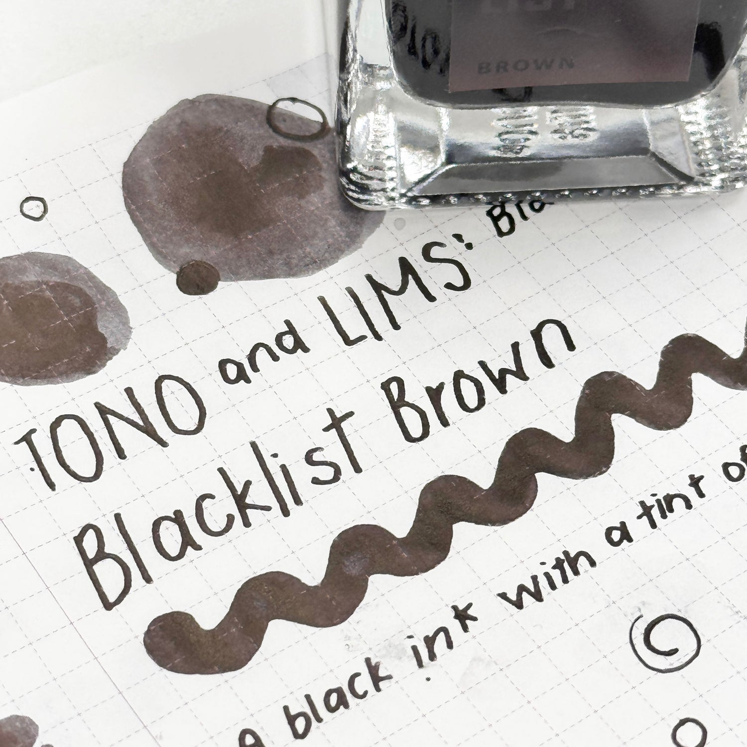 TONO & LIMS Ink - BLACK LIST - Brown