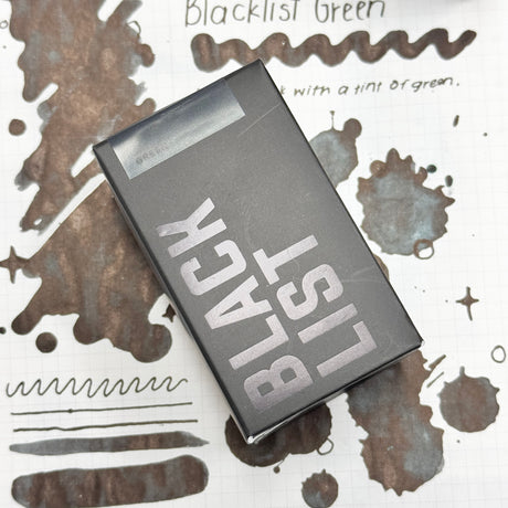 TONO & LIMS Ink - BLACK LIST - Green