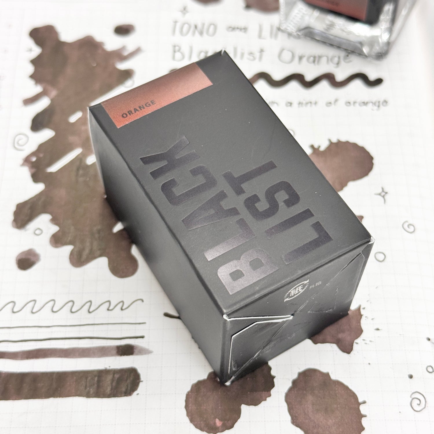 TONO & LIMS Ink - BLACK LIST - Orange