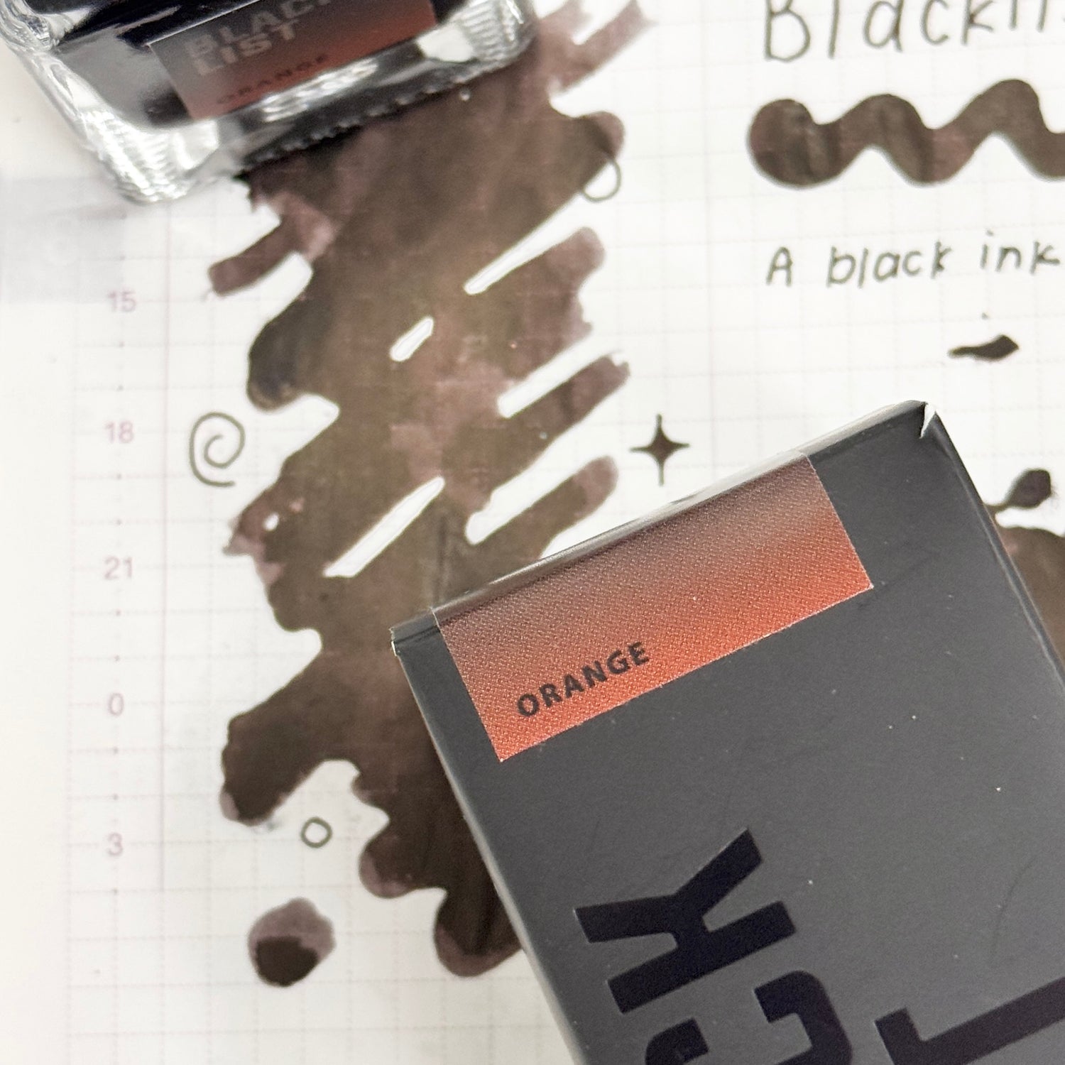 TONO & LIMS Ink - BLACK LIST - Orange