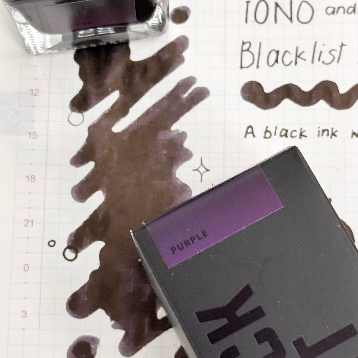 TONO & LIMS Ink - BLACK LIST - Purple