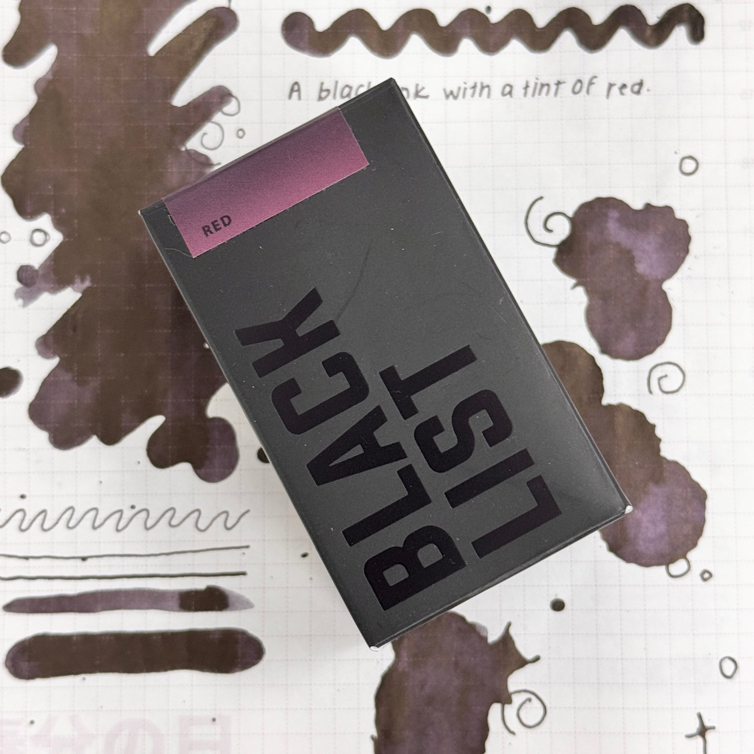 TONO & LIMS Ink - BLACK LIST - Red