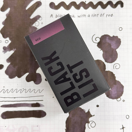 TONO & LIMS Ink - BLACK LIST - Red