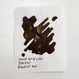 TONO & LIMS Ink - BLACK LIST - Red