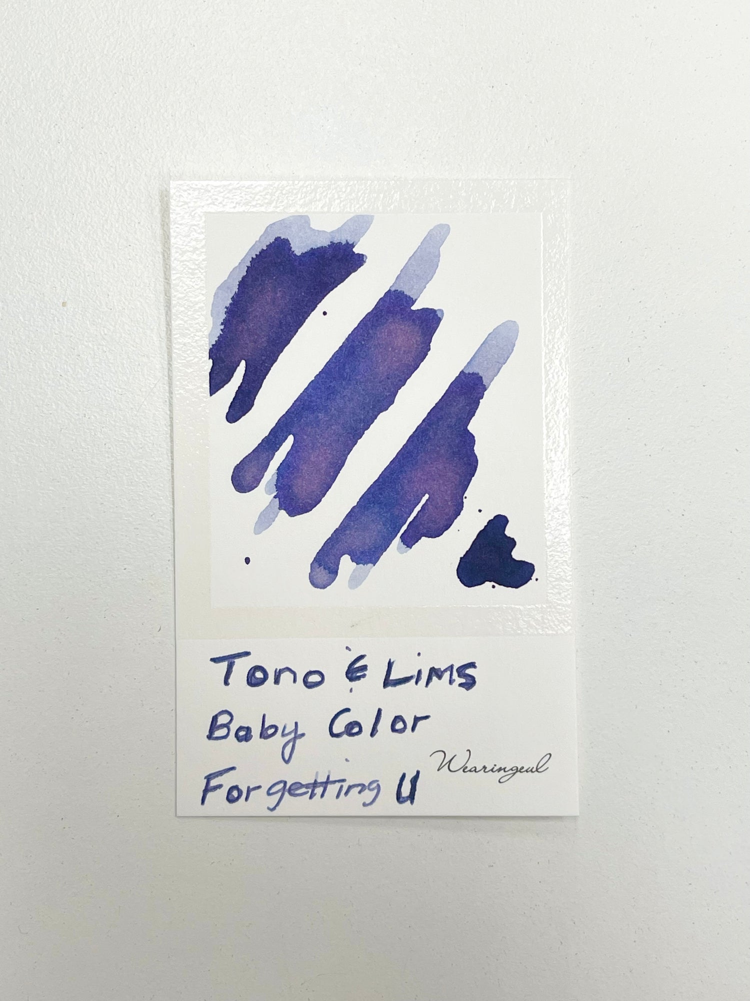 TONO & LIMS Ink - Baby Color - Forgetting U