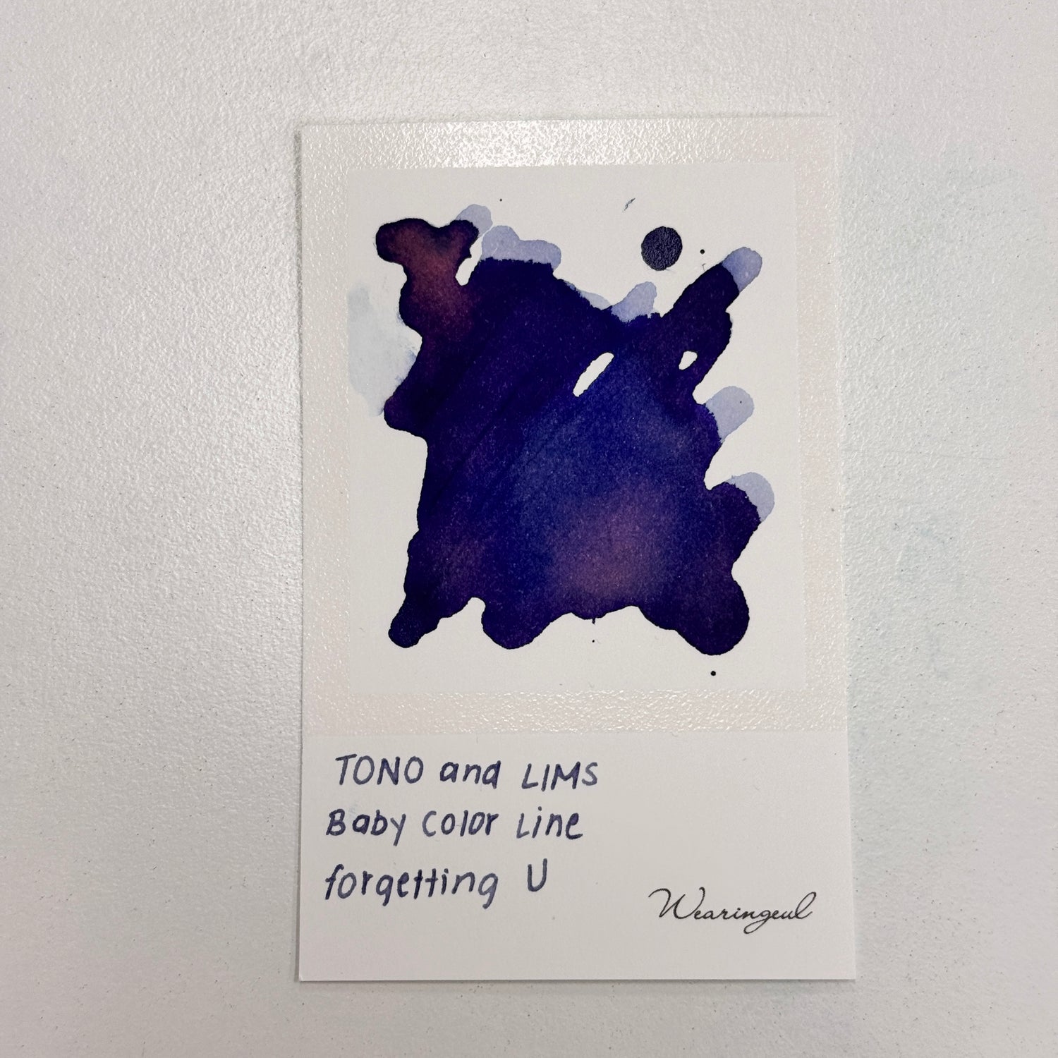 TONO & LIMS Ink - Baby Color - Forgetting U