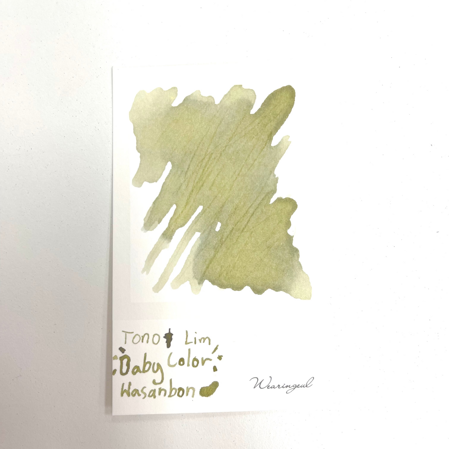 TONO & LIMS Ink - Baby Color - Wasanbon
