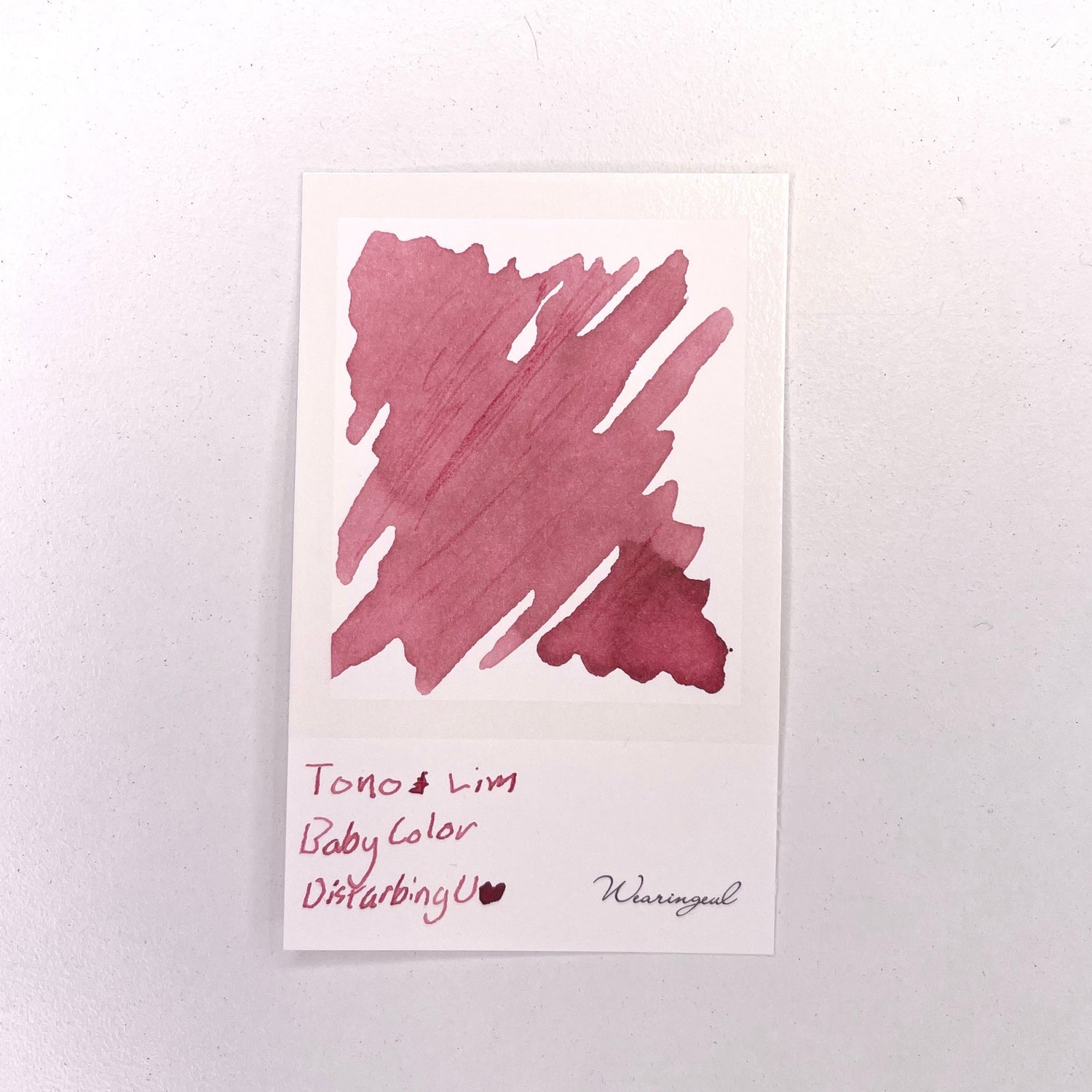 TONO & LIMS Ink - Baby Color - disturbing U