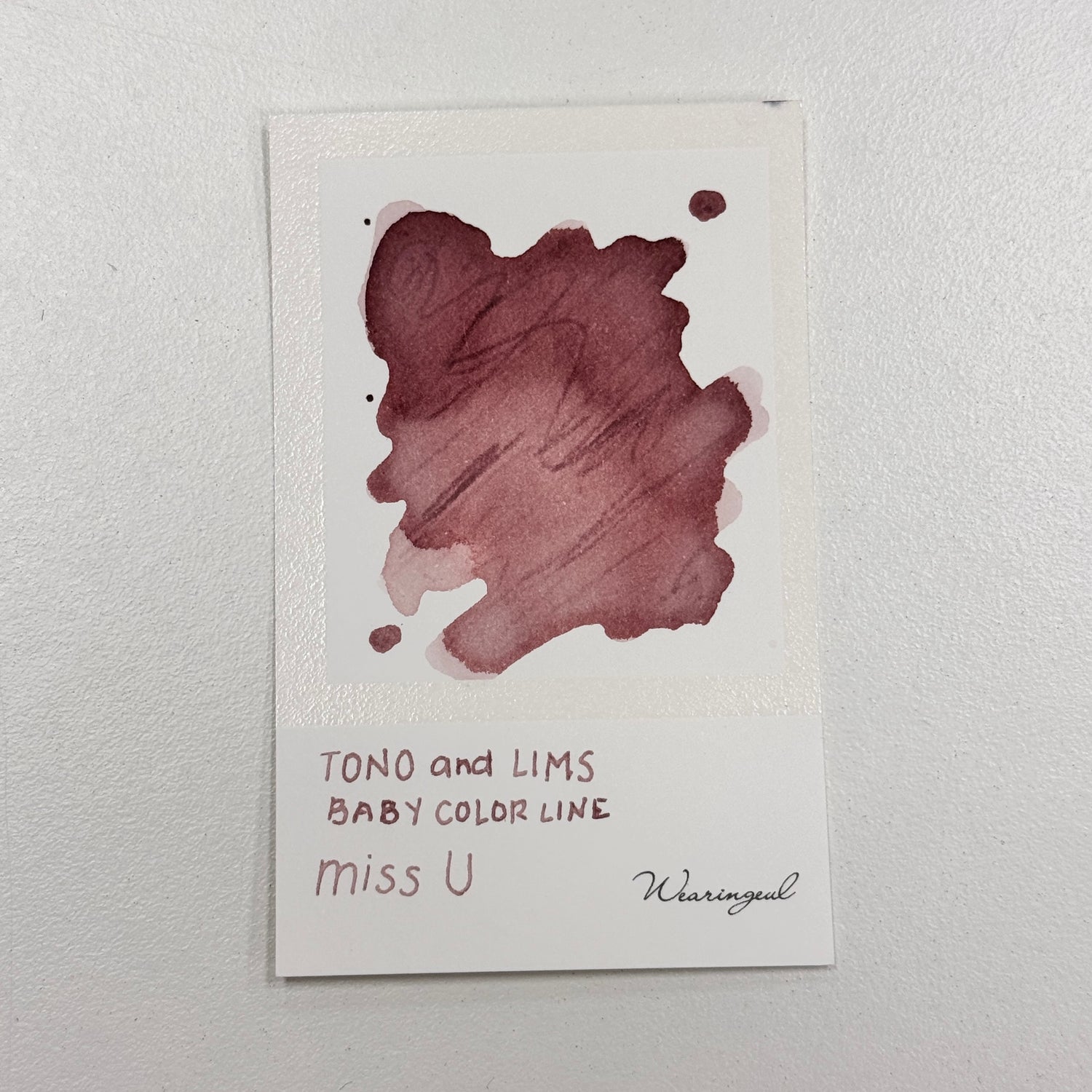 TONO & LIMS Ink - Baby Color - miss U