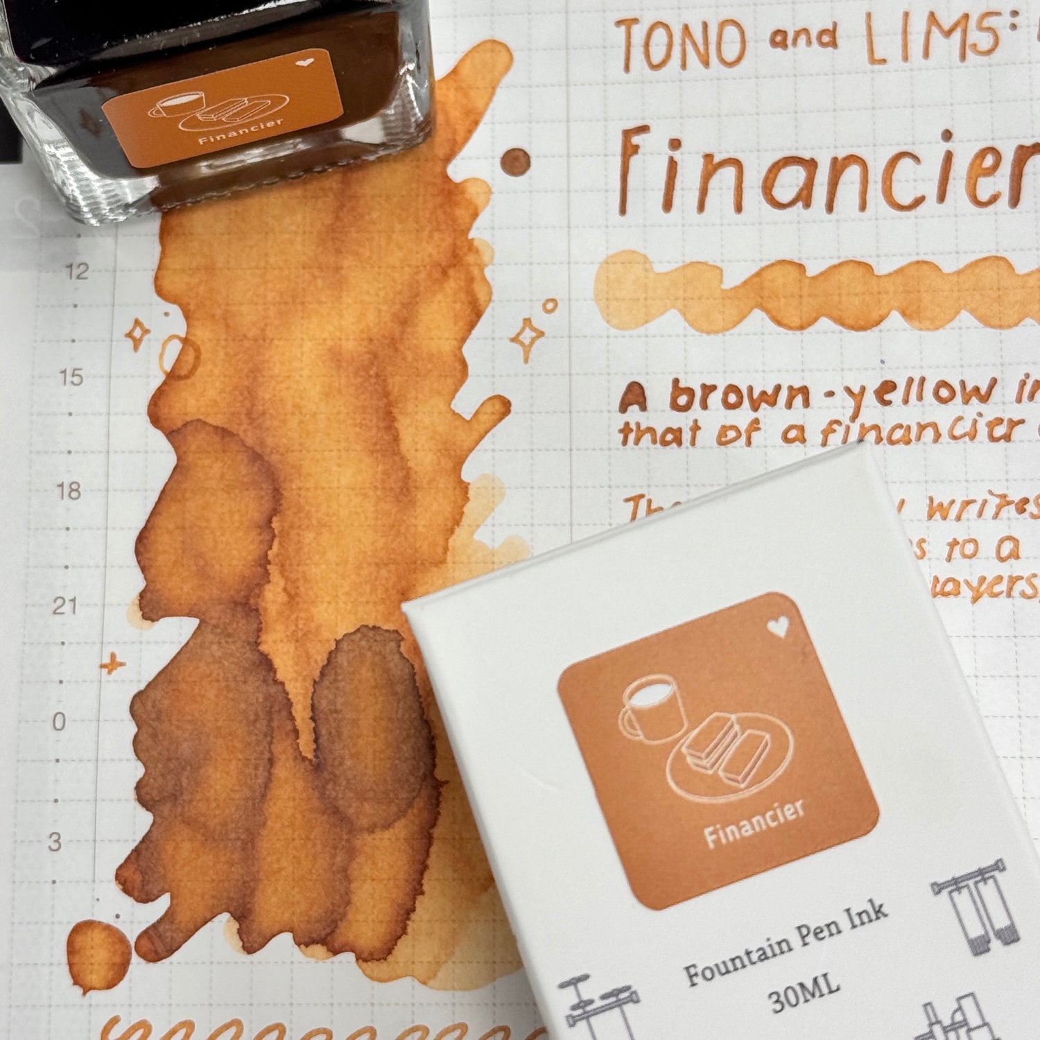 TONO & LIMS Ink - Baby Color Financier Ink