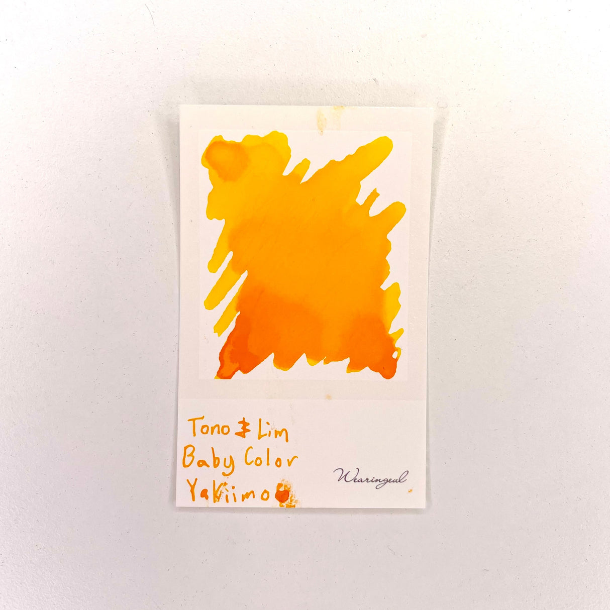 TONO & LIMS Ink - Baby Color - Yakiimo