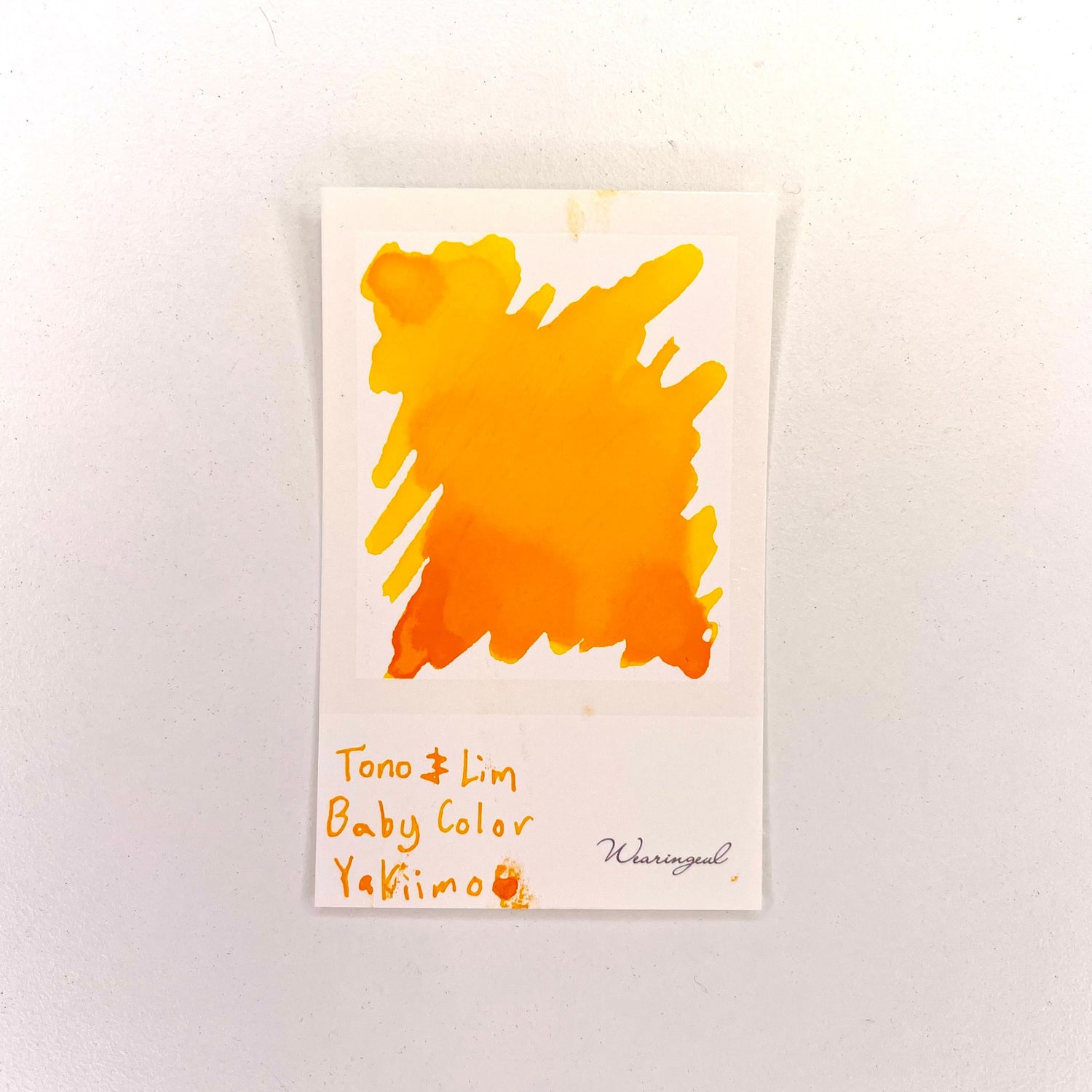 TONO & LIMS Ink - Baby Color - Yakiimo