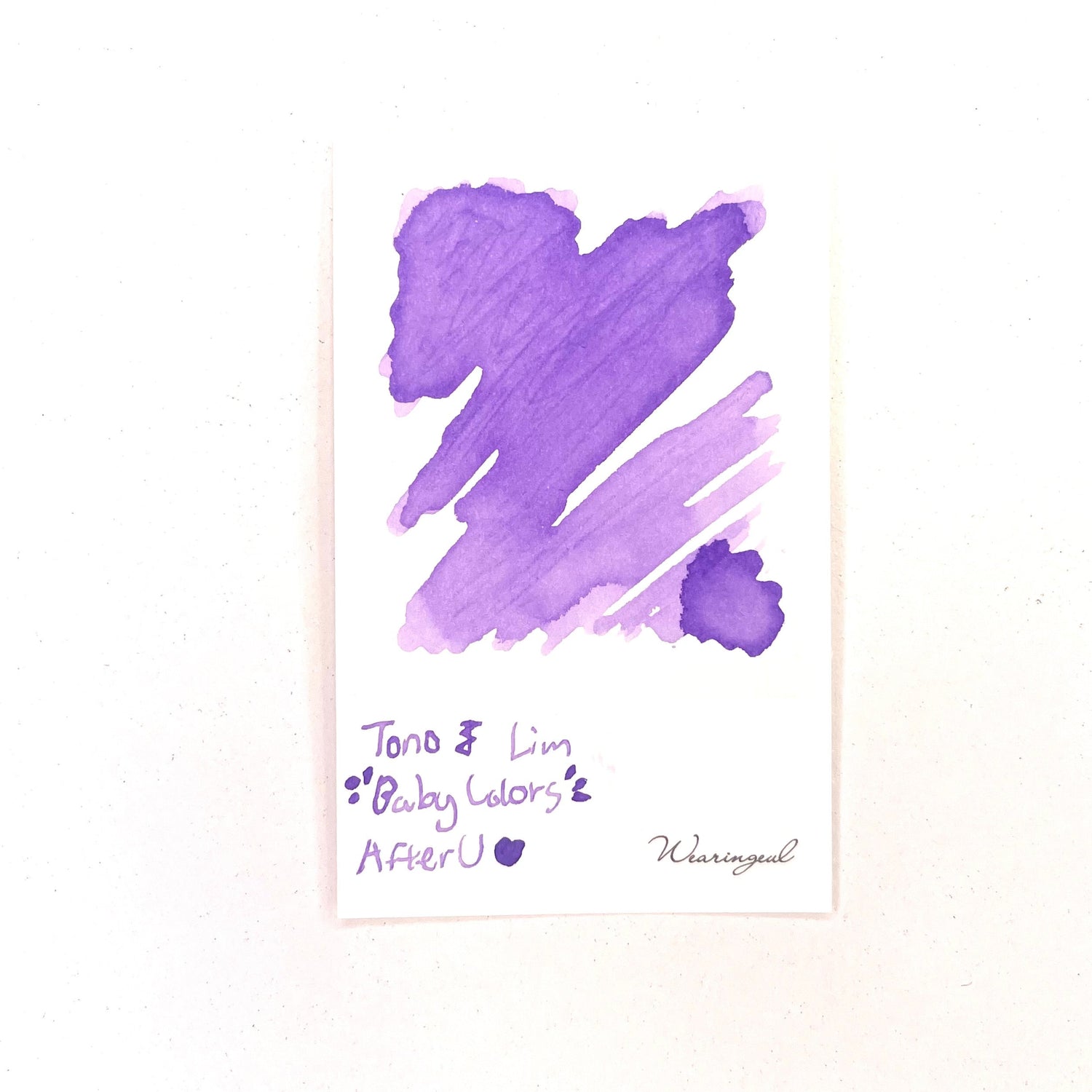 TONO & LIMS Ink - Baby Color Line - after U