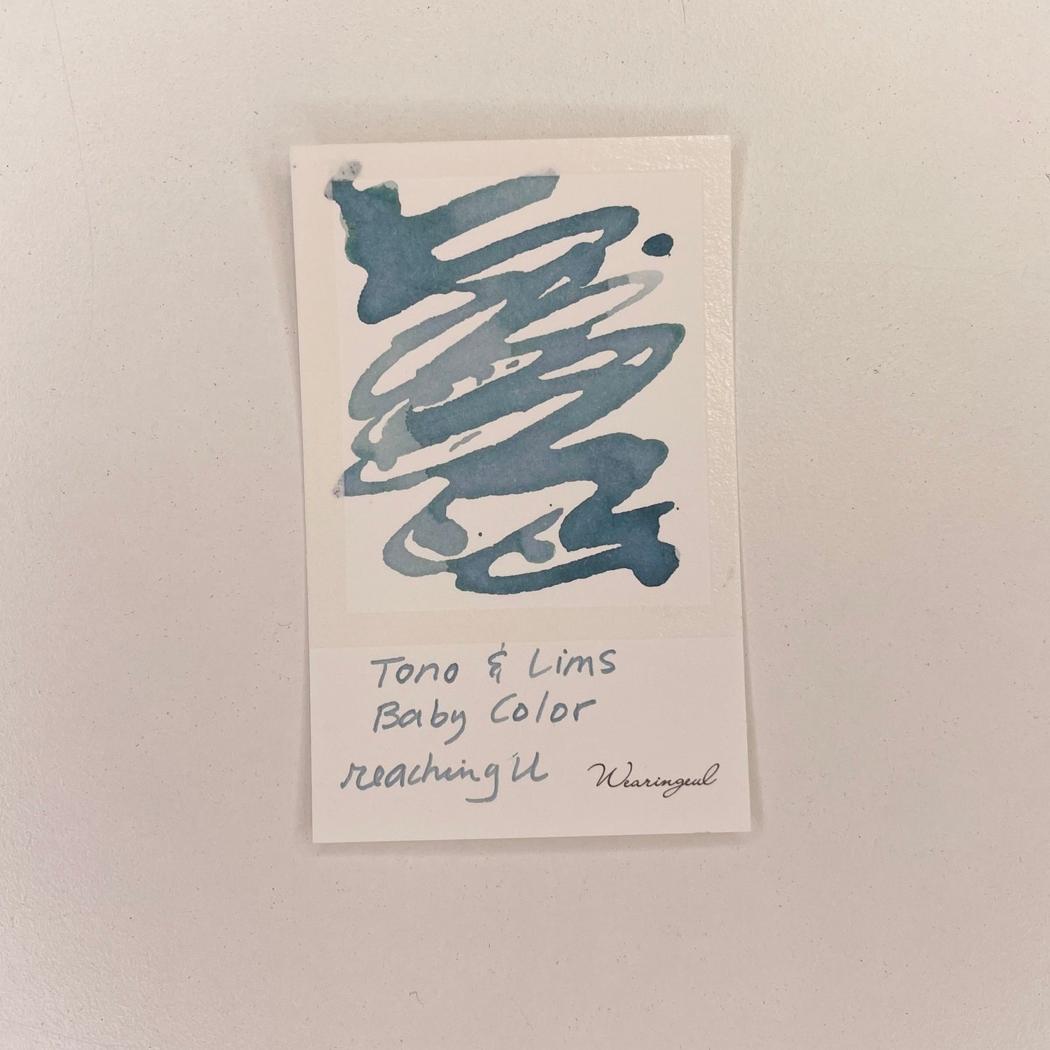 TONO & LIMS Ink - Baby Color Line - reaching U