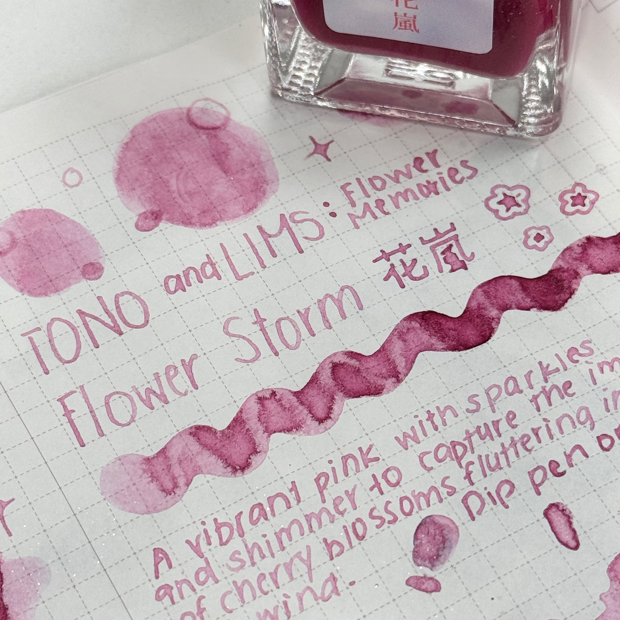 TONO & LIMS Ink - Flower Memories - 花嵐 Flower Storm