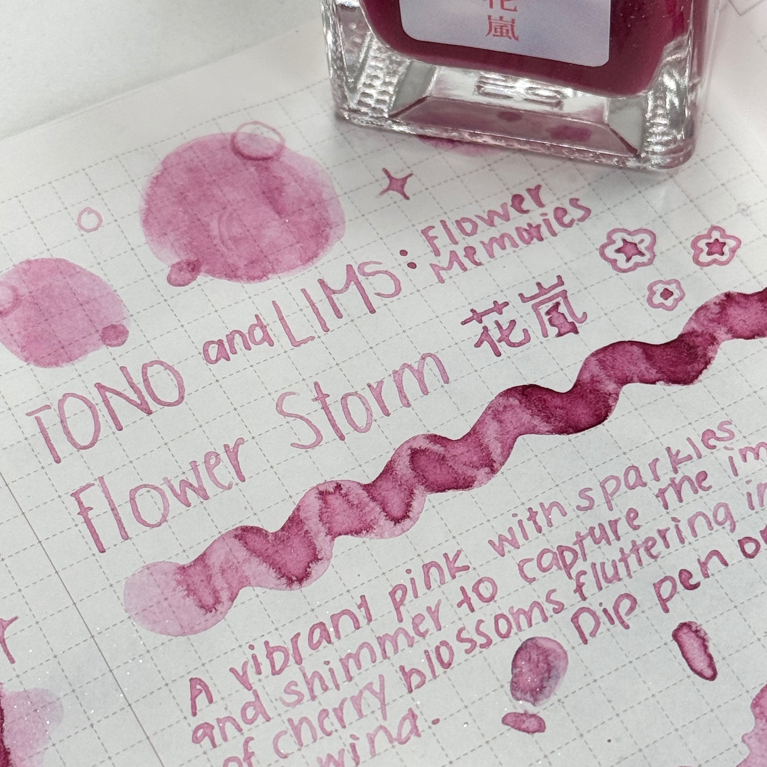 TONO & LIMS Ink - Flower Memories - 花嵐 Flower Storm