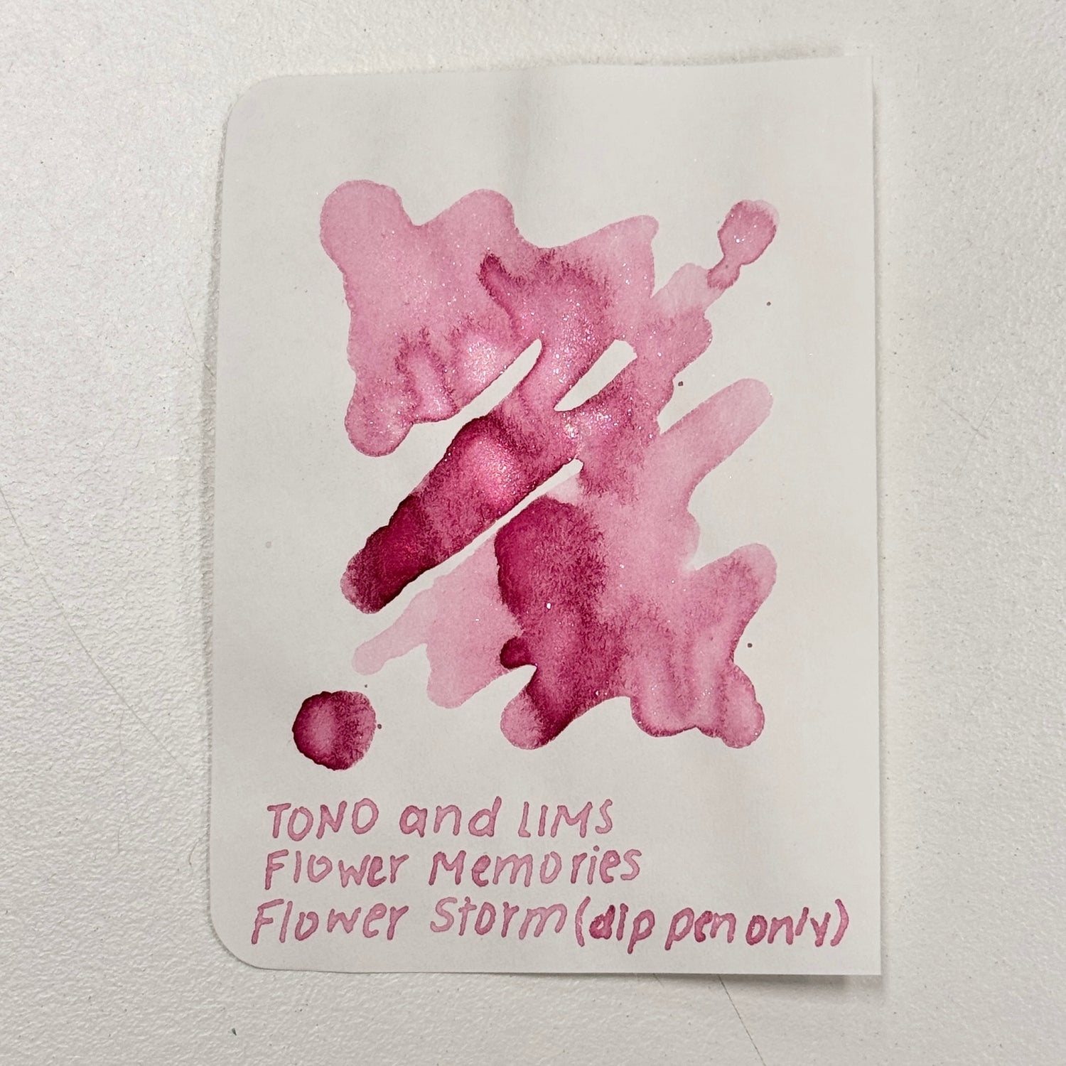 TONO & LIMS Ink - Flower Memories - 花嵐 Flower Storm