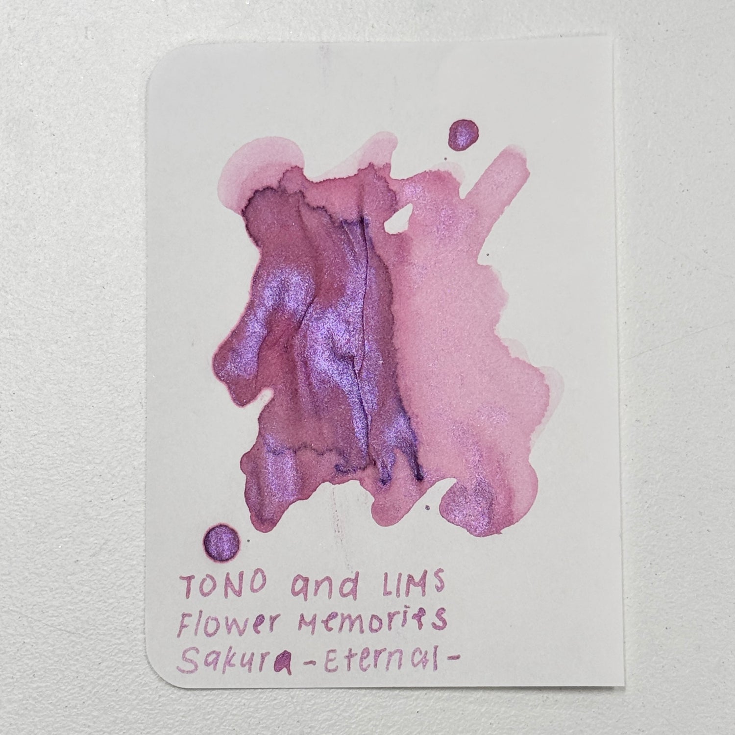 TONO & LIMS Ink - Flower Memories - SAKURA - Eternal