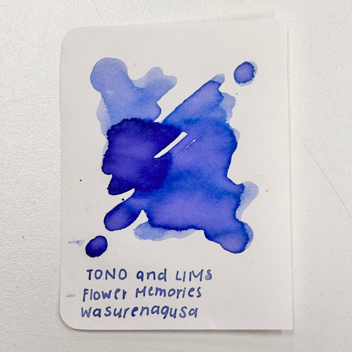 TONO & LIMS Ink - Flower Memories - WASURENAGUSA