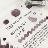 TONO & LIMS Ink - Friendship - Black Rabbit (くろうさぎ)