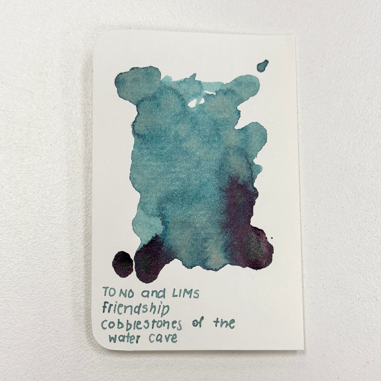 TONO & LIMS Ink - Friendship - Cobblestones of the Water Cave