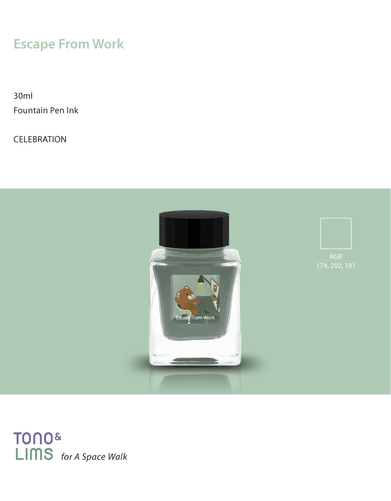 Tono &amp; Lims Friendship Line Fountain Pen Ink Collection where every ink in the Friendship Line embodies the power of friendship through beautifully crafted colors that flow effortlessly on the page. Add a personal touch to your work with a variety of hues that are as diverse and special as the friendships we cherish.

30ml