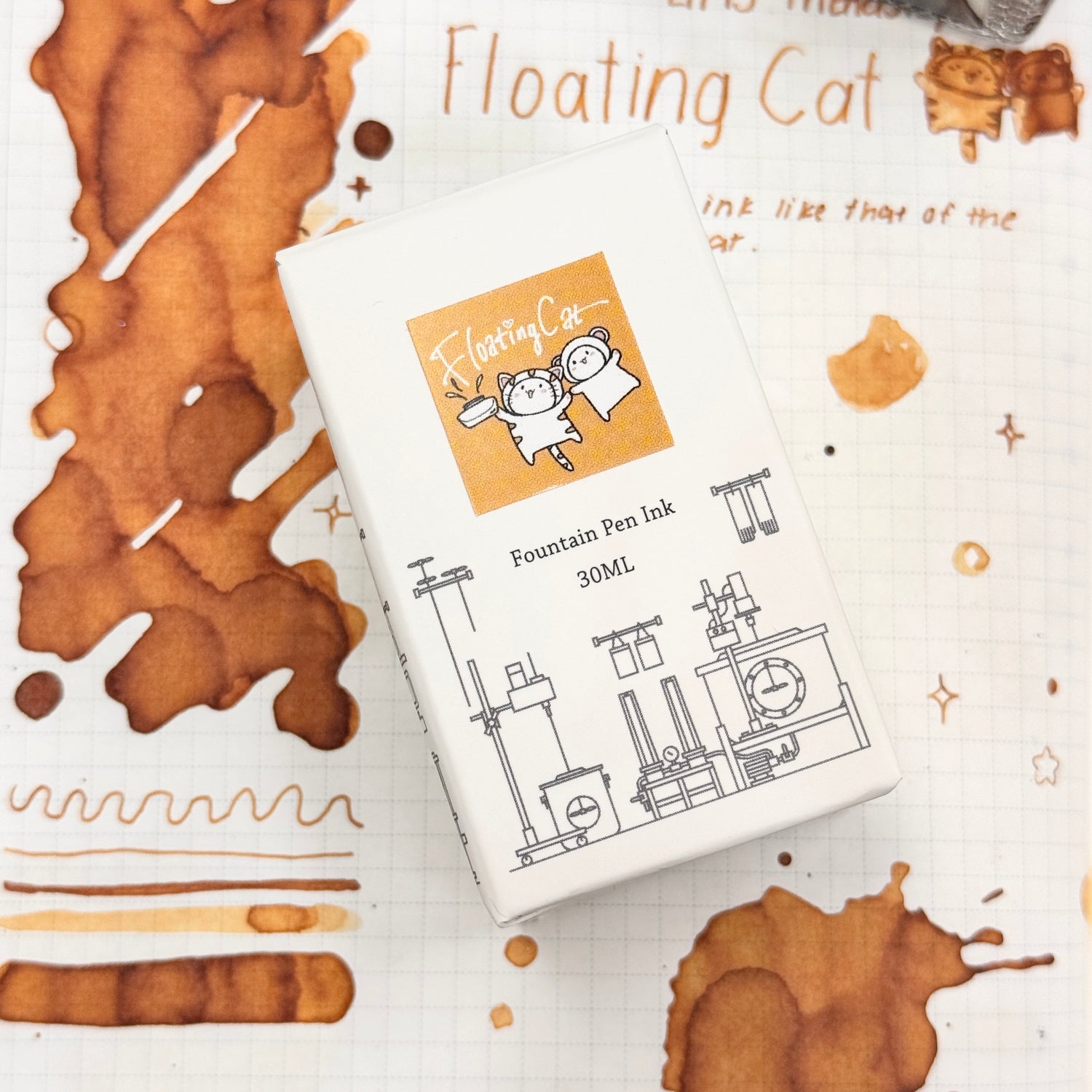 TONO & LIMS Ink - Friendship - Floating Cat