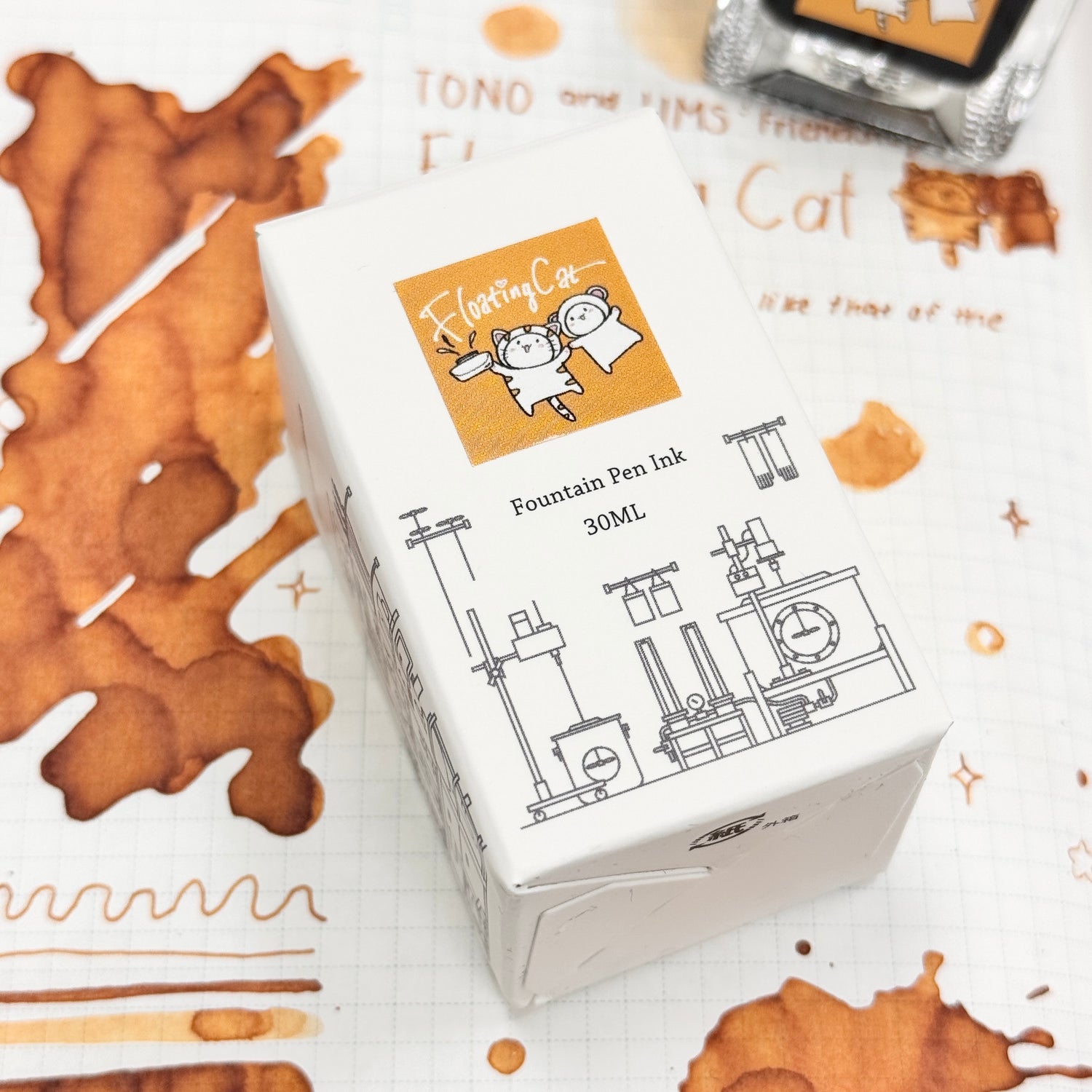 TONO & LIMS Ink - Friendship - Floating Cat