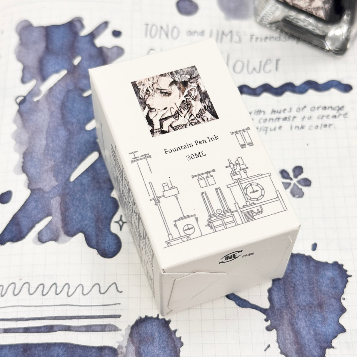 TONO & LIMS Ink - Friendship - Ghost Flower