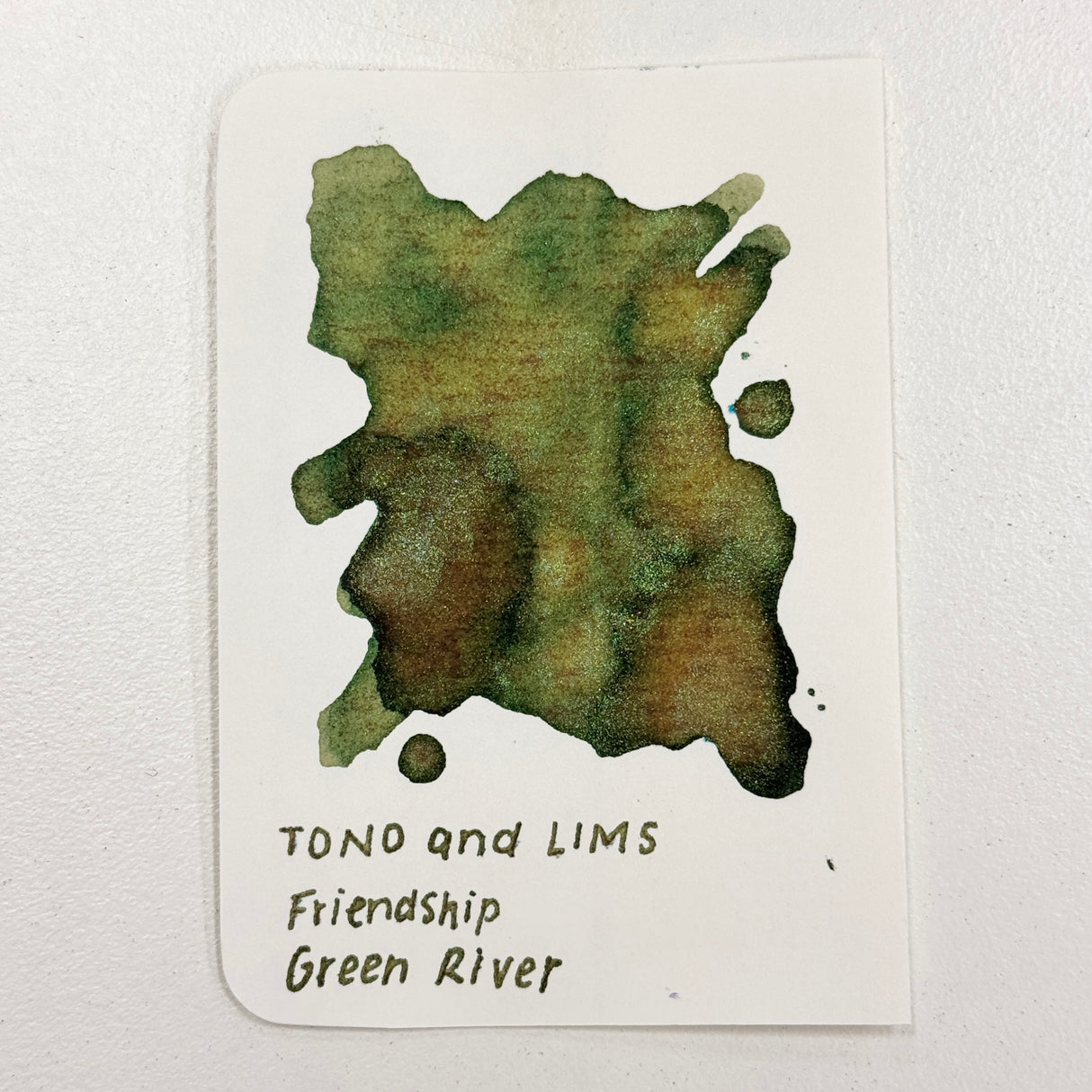 TONO & LIMS Ink - Friendship - Green River