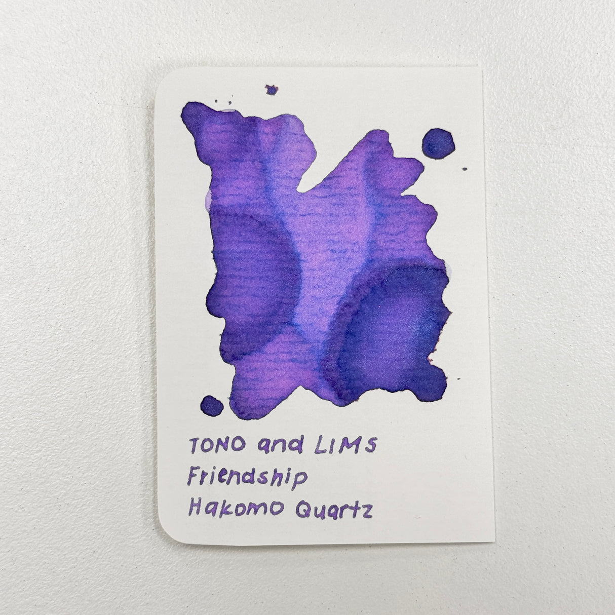 TONO & LIMS Ink - Friendship - Hakomo Quartz