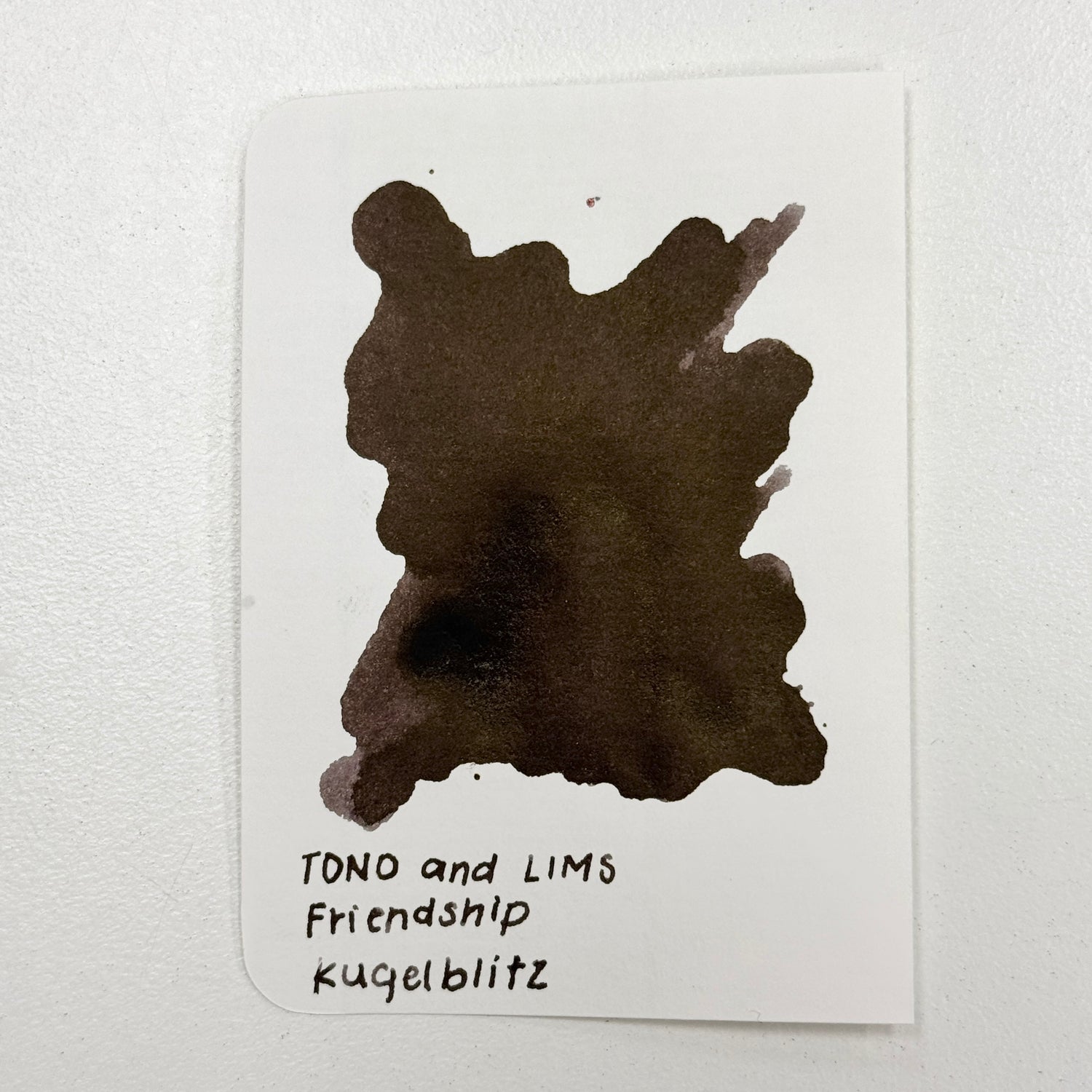 TONO & LIMS Ink - Friendship - Kugelblitz