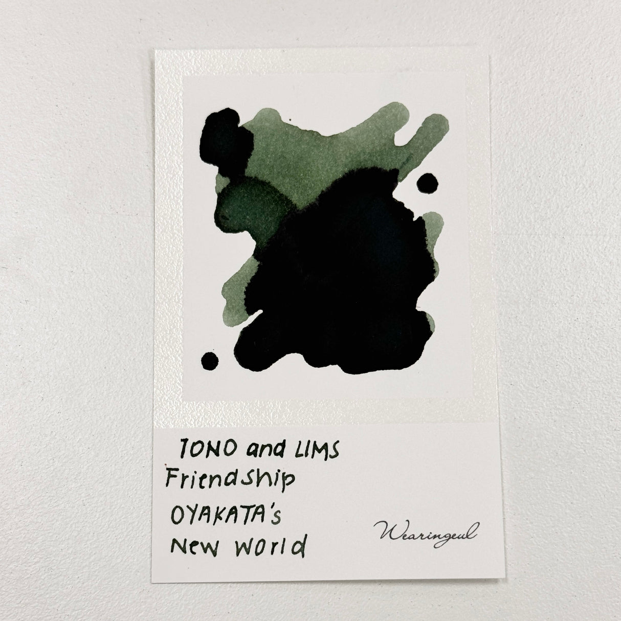 TONO & LIMS Ink - Friendship - OYAKATA’s New World