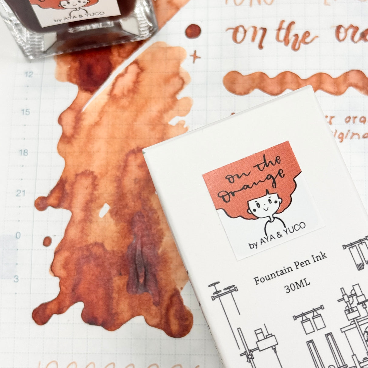 TONO & LIMS Ink - Friendship - On the Orange